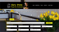 Desktop Screenshot of garystoneproperties.co.za